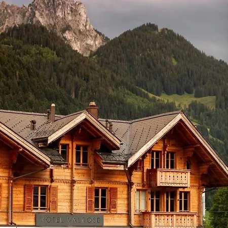 Hotel-restaurant Valrose Hotell Gstaad